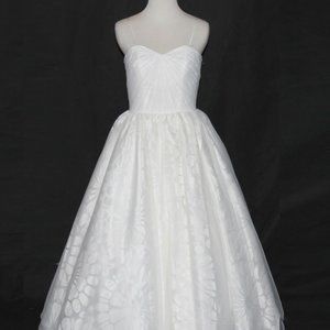 New Ivory Ball Gown Wedding Dress Prom Dress